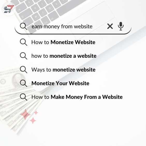 Earn Money From Website